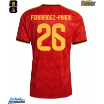 Belgia Matias Fernandez-Pardo #26 Hjemmedrakt VM 2026 Kortermet